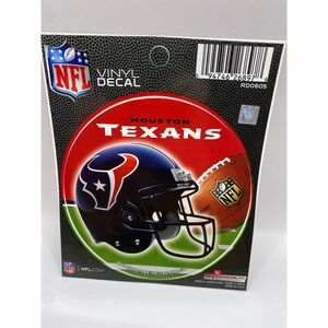 Houston Texans NFL Football Vinyl Decal Sticker‎ Rico Industries Licensed
